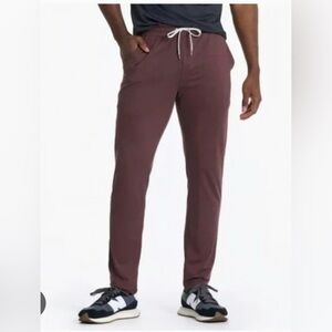 Men's Vuori Ponto Performance Pants- Brown
